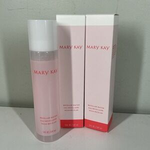 MARY KAY MICELLAR CLEANSING WATER LOT OF 2 - 5 FL.OZ~NIB~MAKEUP REMOVER Skincare